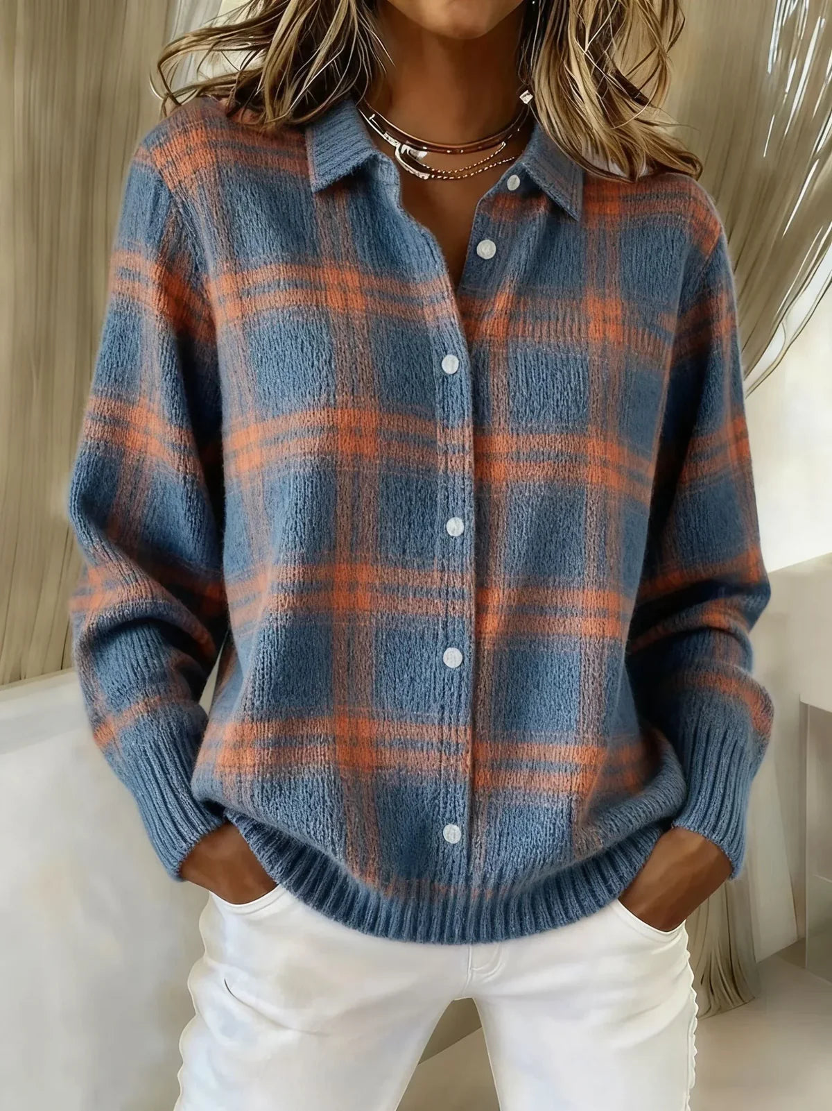 Camilla™ | Plaid Cardigan