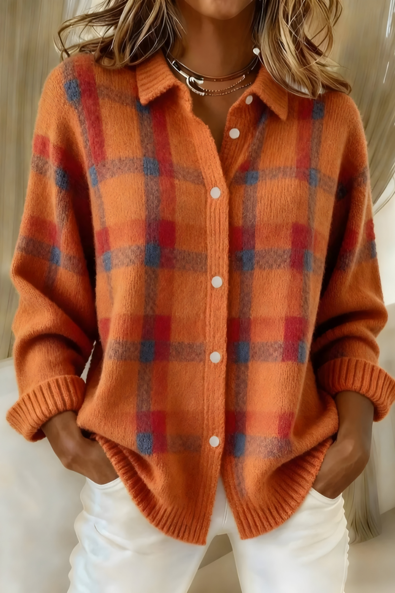 Camilla™ | Plaid Cardigan