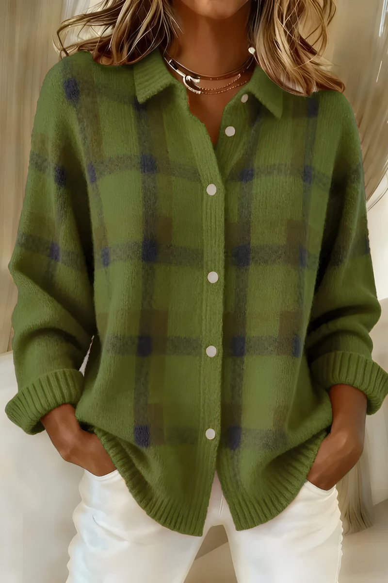 Camilla™ | Plaid Cardigan