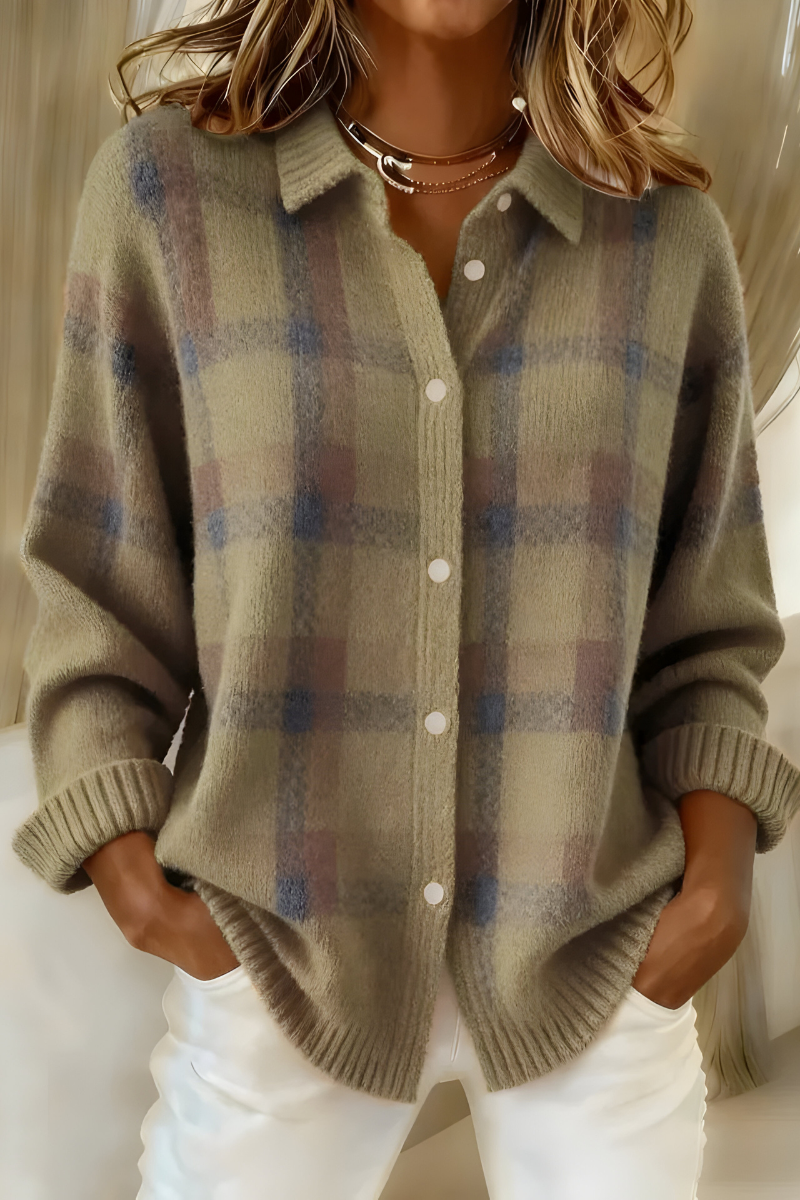Camilla™ | Plaid Cardigan