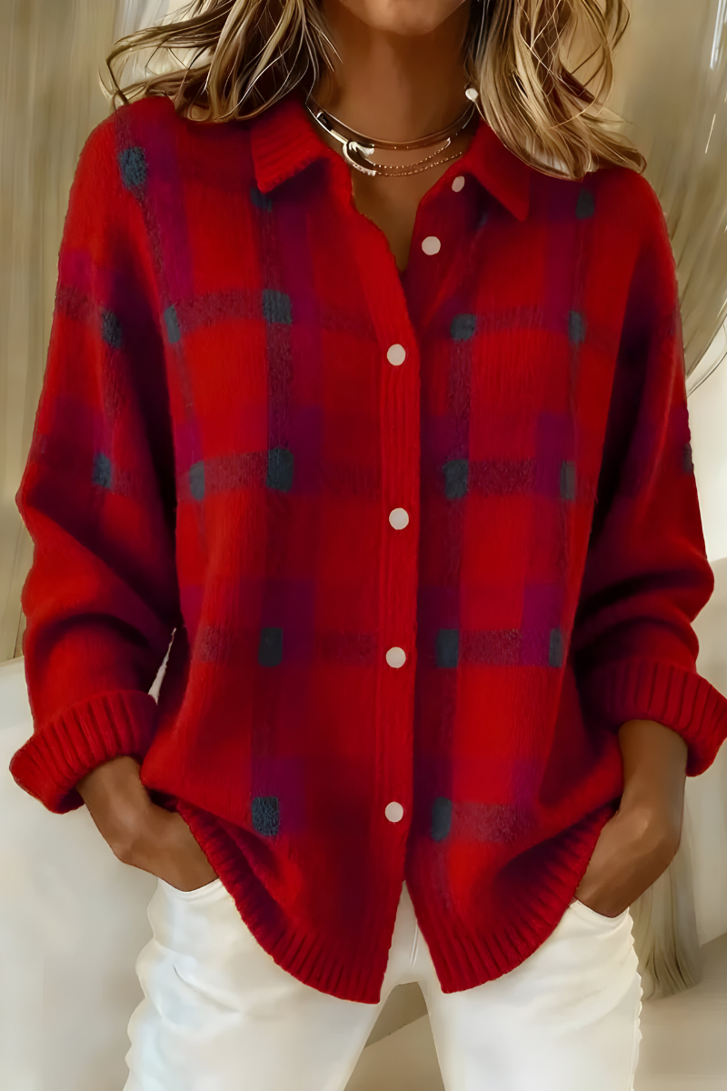 Camilla™ | Plaid Cardigan