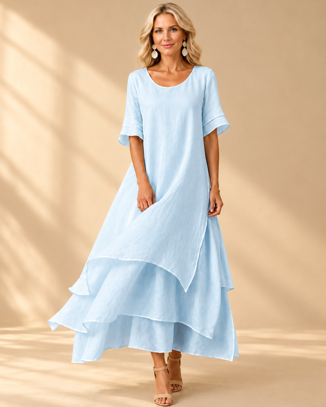 Liora™ | Flowing Grace Maxi Dress
