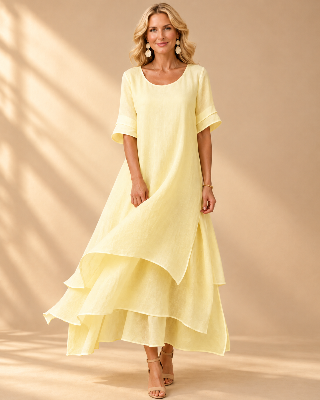 Liora™ | Flowing Grace Maxi Dress