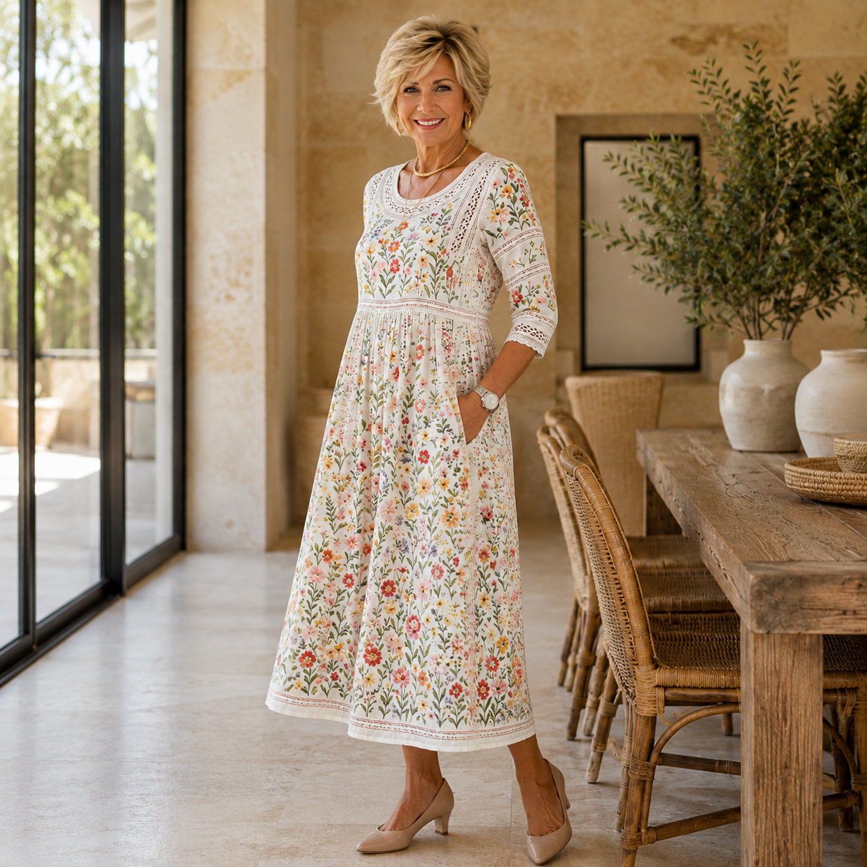 Meadow | Charm Midi Dress