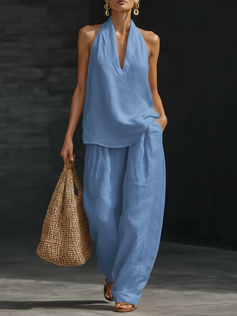 Zoë™ | Sleeveless Pants Set