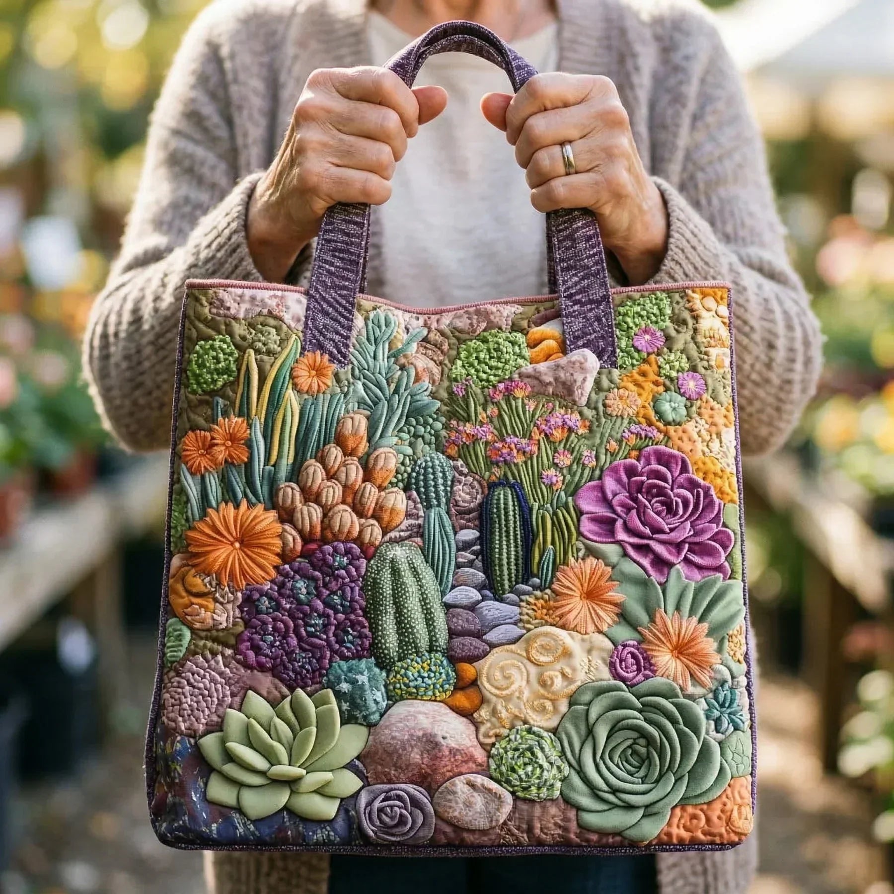 Kinsley | Handmade soft quilted bag