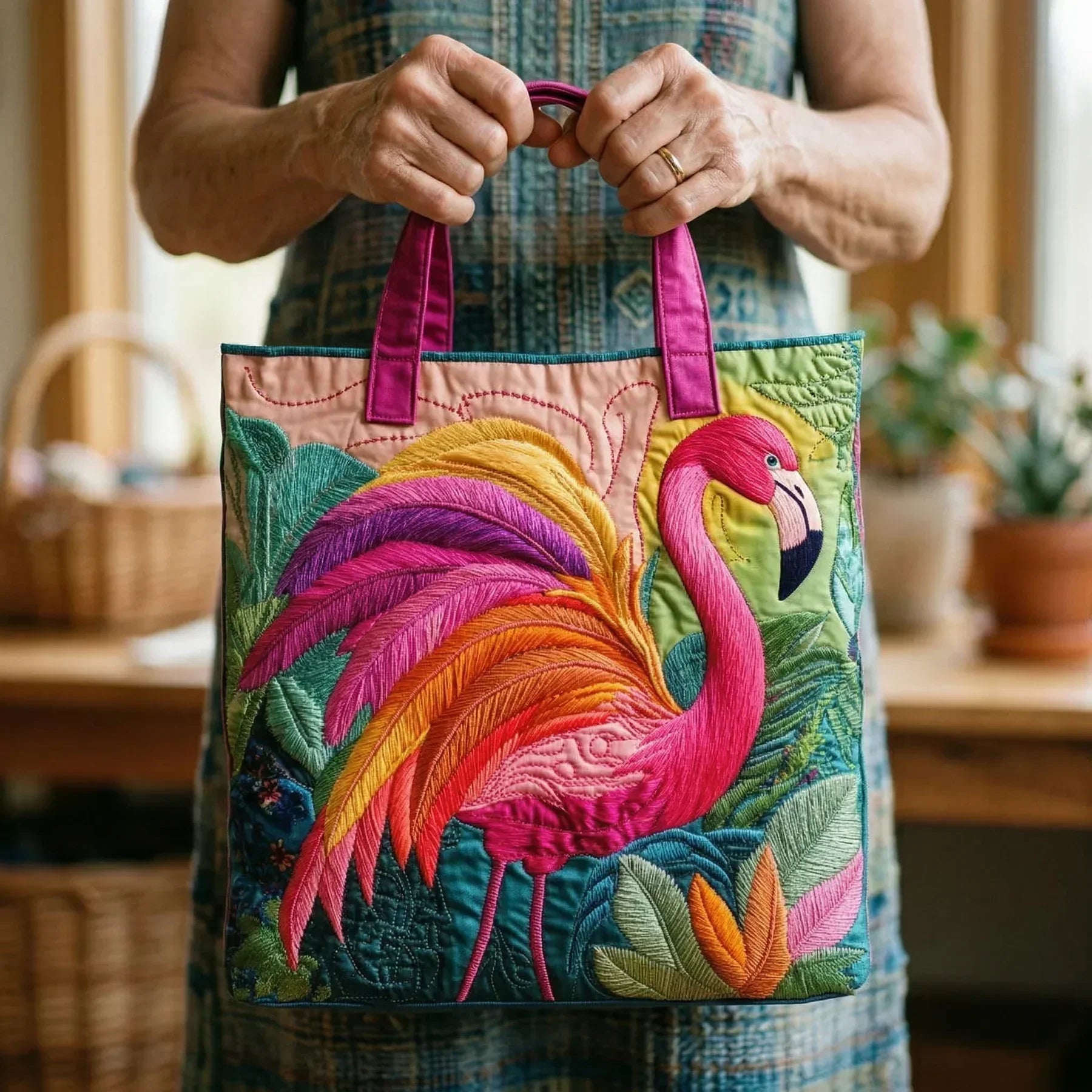 Brianna | Handmade quilted everyday bag