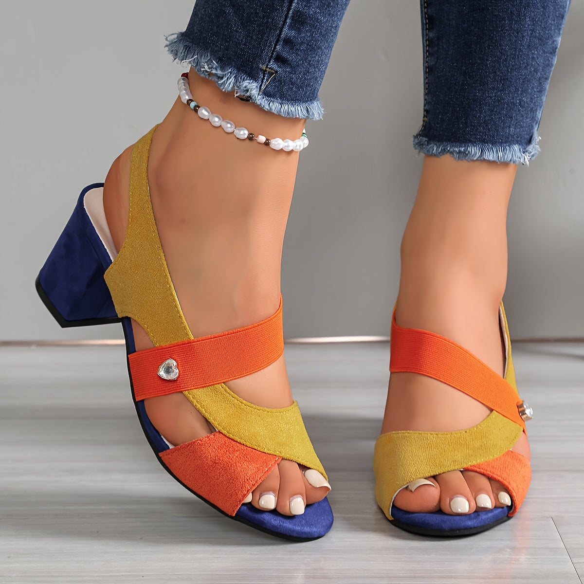 Linda | Comfort-Orthopedic Block Heels