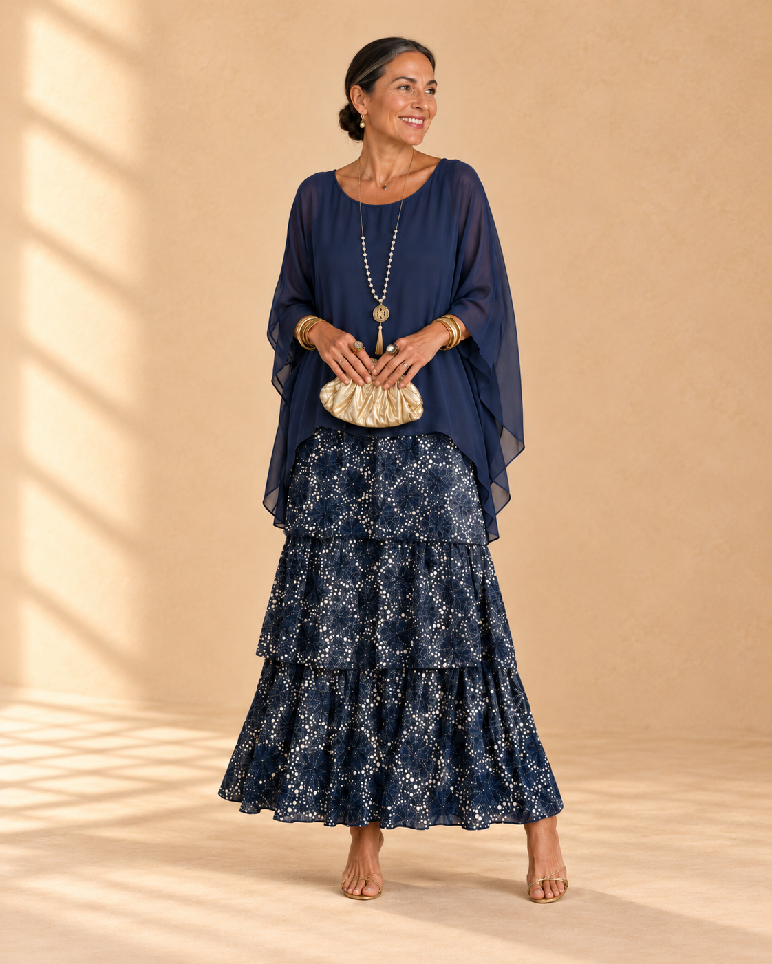 Lara™ | Elegant Flowing Maxi Dress