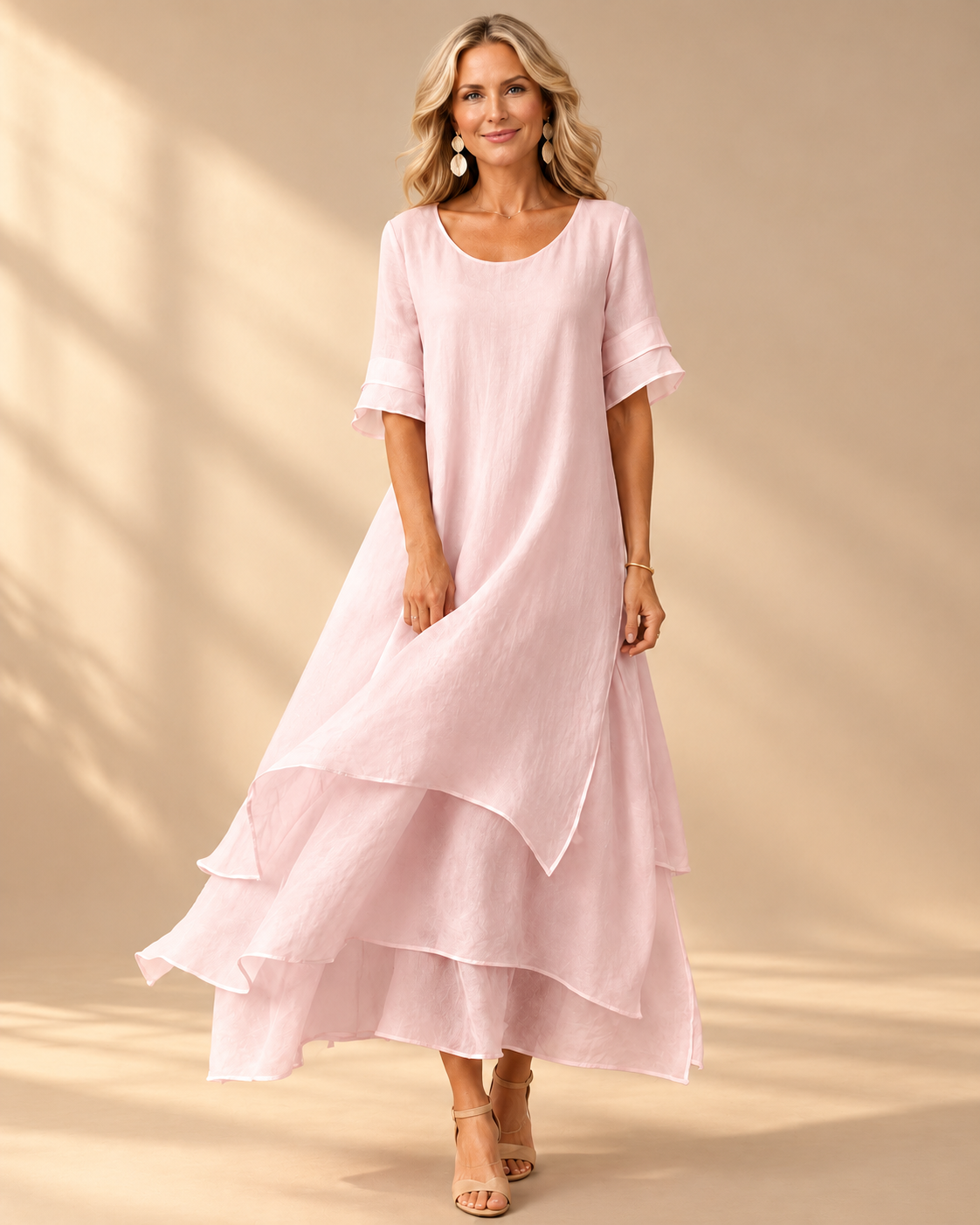 Liora™ | Flowing Grace Maxi Dress