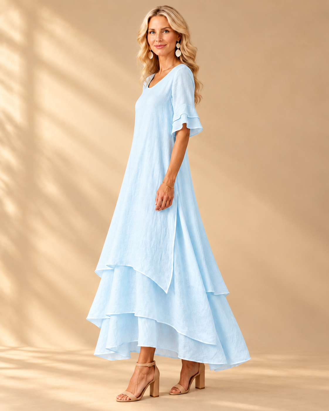 Liora™ | Flowing Grace Maxi Dress