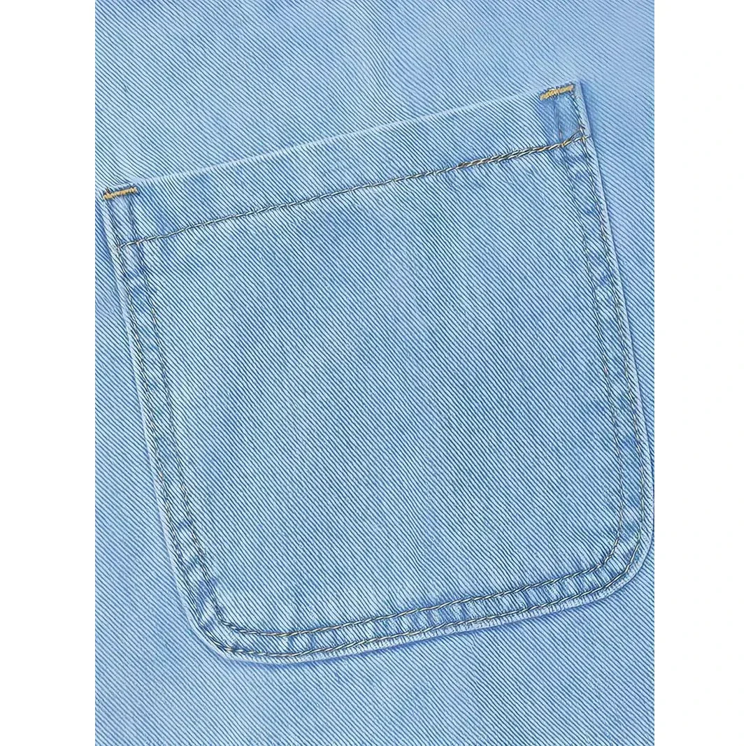 Saylor™ | Casual Denim-Look Dress