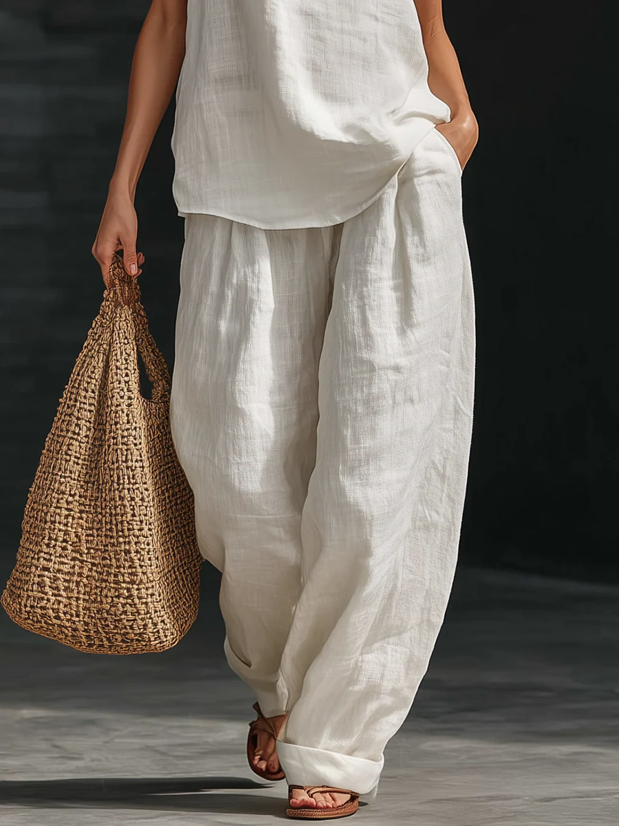 Zoë™ | Sleeveless Pants Set