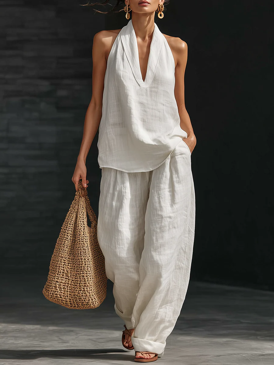 Zoë™ | Sleeveless Pants Set