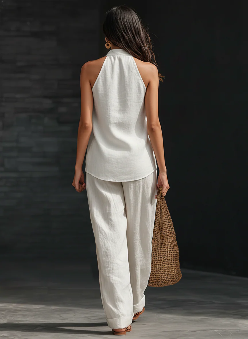 Zoë™ | Sleeveless Pants Set