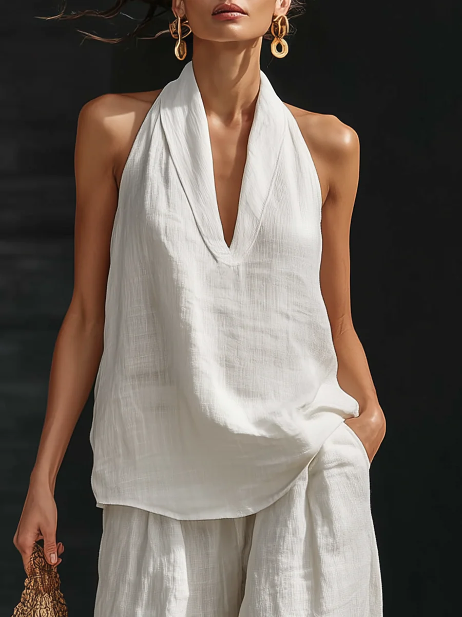 Zoë™ | Sleeveless Pants Set
