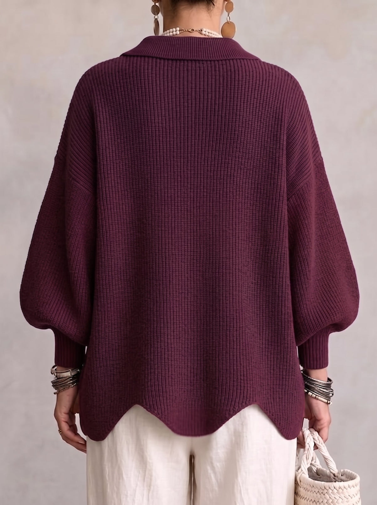 Catherine | Oversized Cozy Cardigan